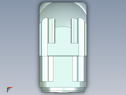 直齿孔ZPLX120-L1 22-110-145-M8.stp俯视缩略图