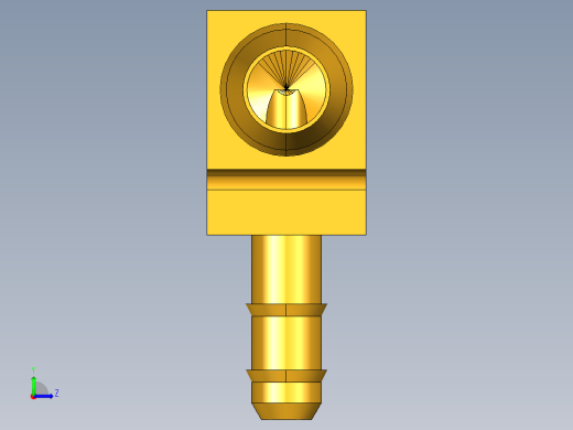 工业通用螺蚊管倒齿式工业硬管接头Union Elbow Combination Size 225-4-5(_FS)32左视缩略图