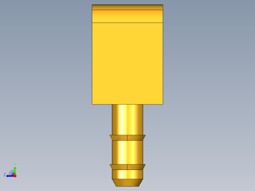 工业通用螺蚊管倒齿式工业硬管接头Union Elbow Combination Size 225-4-5(_FS)32右视缩略图