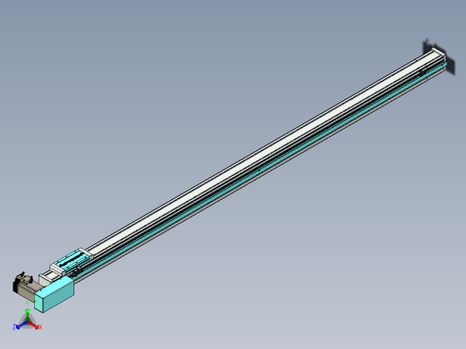 欧规系列-LB6A-L65-S1750-BL-ZP40-C3正等轴测缩略图