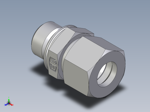卡套式工业通用硬管接头EO_Male_Stud_connector_GEO12LMCF