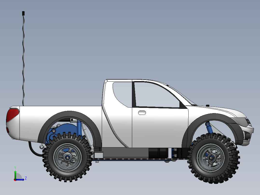 汽车车身 (7)左视图