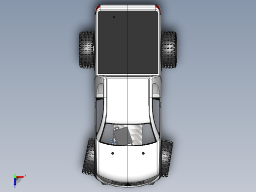 汽车车身 (7)俯视缩略图