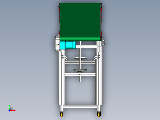 LE-XC4040-平面升降输送线右边驱动前视缩略图