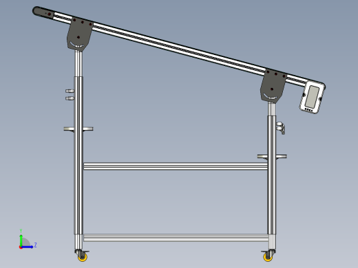 LE-XC4040-平面升降输送线右边驱动左视缩略图
