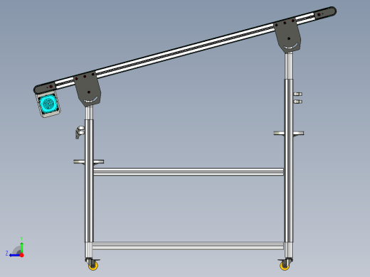 LE-XC4040-平面升降输送线右边驱动右视缩略图