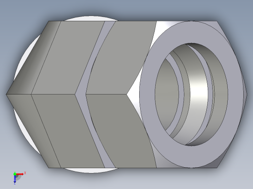 卡套式工业通用硬管接头EO_Adjustable_locknut_45_deg_elbow_VEE35LRCF俯视缩略图
