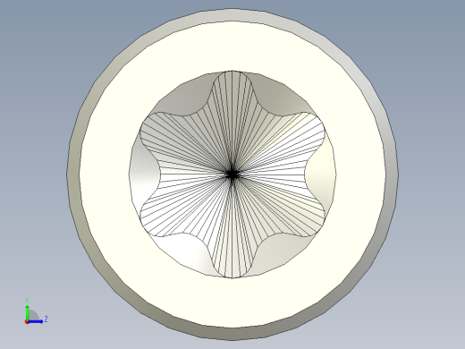 螺钉-Hexalobular_socket_screw-M12-80-20-10-16-10-C0.6.stp左视缩略图