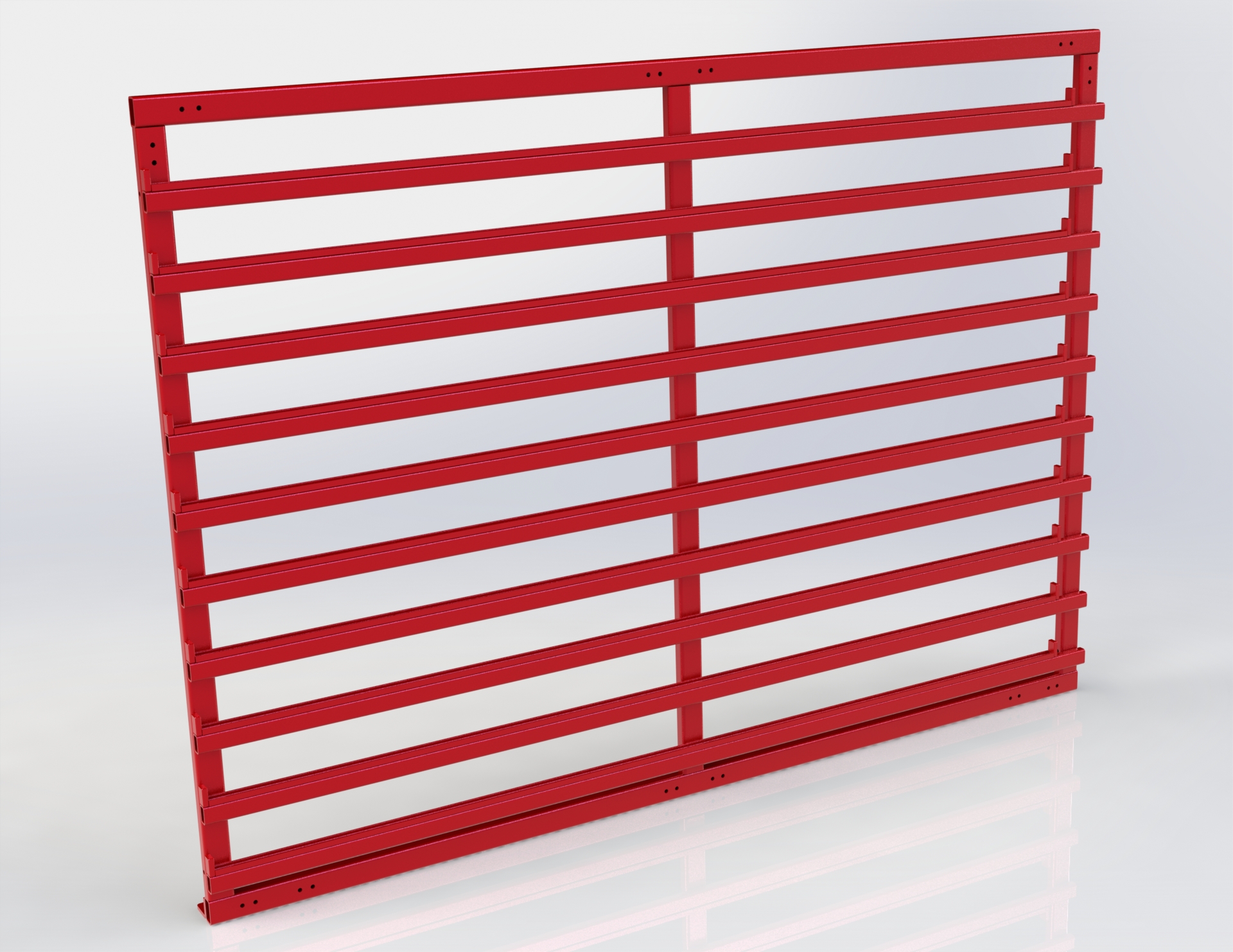 带轴承金属框架