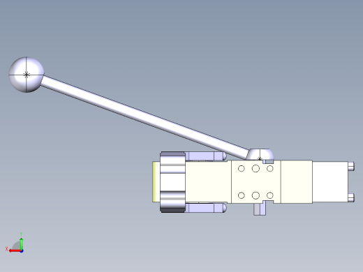 德克斯TUNKERS气缸数模MK50_1_A10后视缩略图