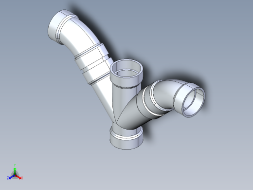 船舶管路系统S11_SeaDrainPLUS_DoubleComboWye-SxSxSxS_37E268202_2in Sea Drain Plus - Double Wye - SxSxSxS