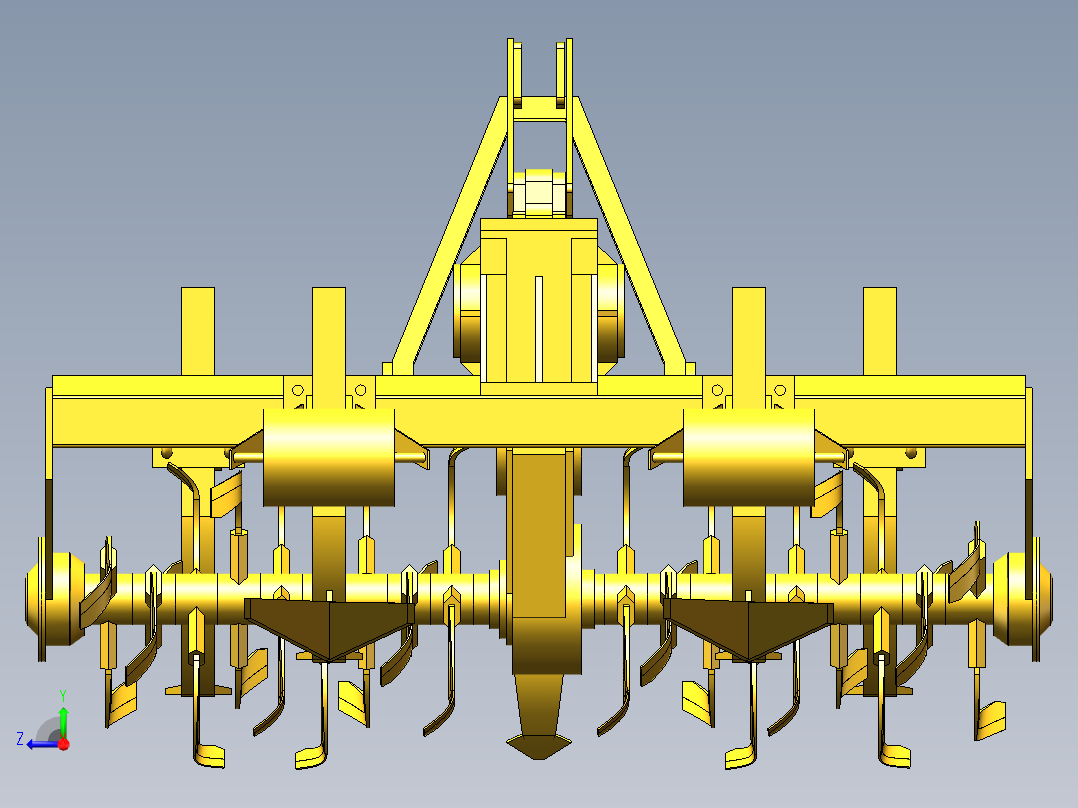 联合耕整作业机SW三维==313591==28右视图