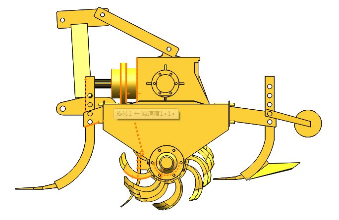 联合耕整作业机SW三维==313591==28