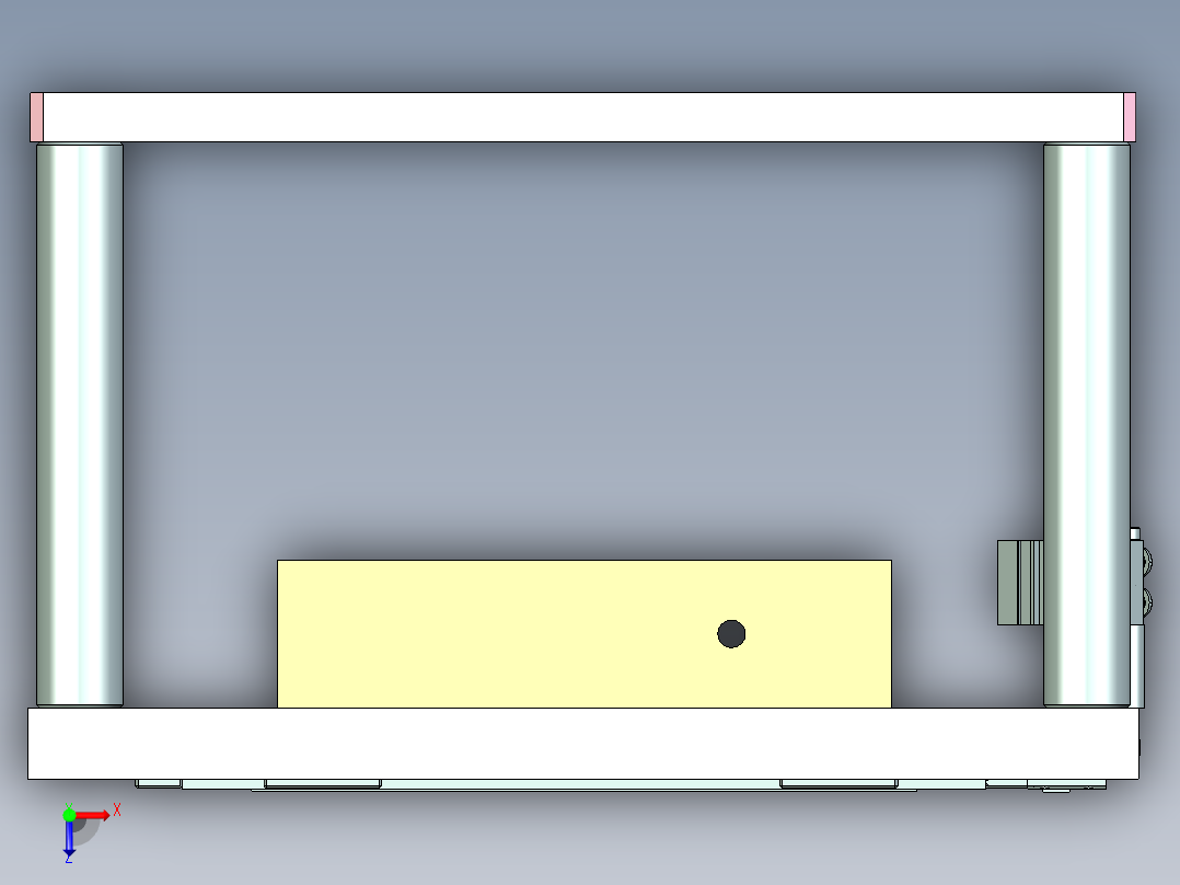 ux301-a-笔记本CNC工装夹具三维模型cnc1-8-6俯视图