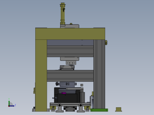 汽车大盖组装拧紧检测sw20可编辑左视缩略图