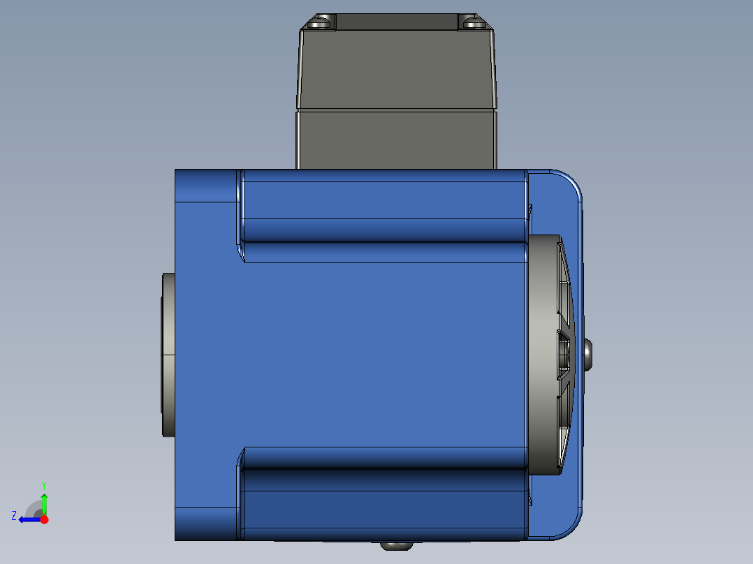 YT系列调速电机-120yt03-1800右视图