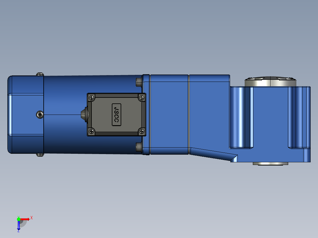 YT系列调速电机-120yt03-1800俯视图