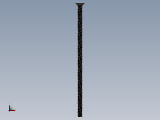 Screw_ISO_10642_M8x190_A2.SLDPRT前视缩略图