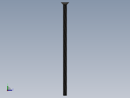 Screw_ISO_10642_M8x190_A2.SLDPRT左视缩略图