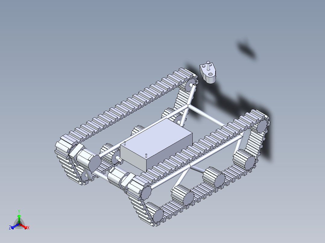 B3003374-楼梯轮椅主视图