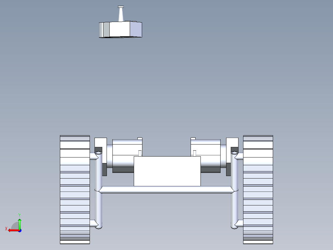 B3003374-楼梯轮椅后视图