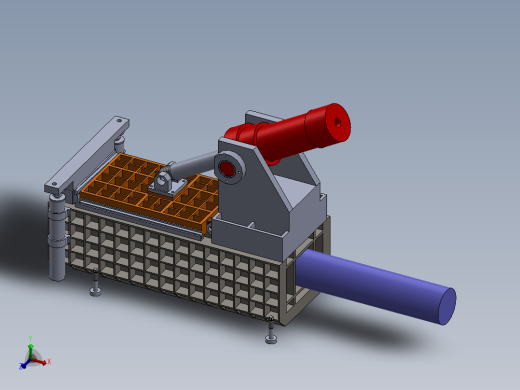 液压操作废铁压机
