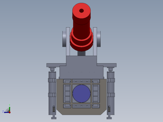 液压操作废铁压机右视缩略图