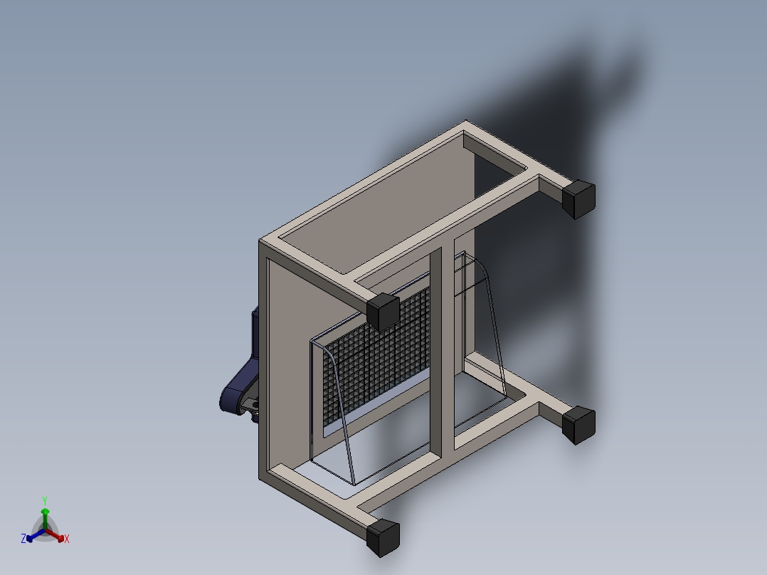 A3003636-蔬菜切碎机正等轴测图