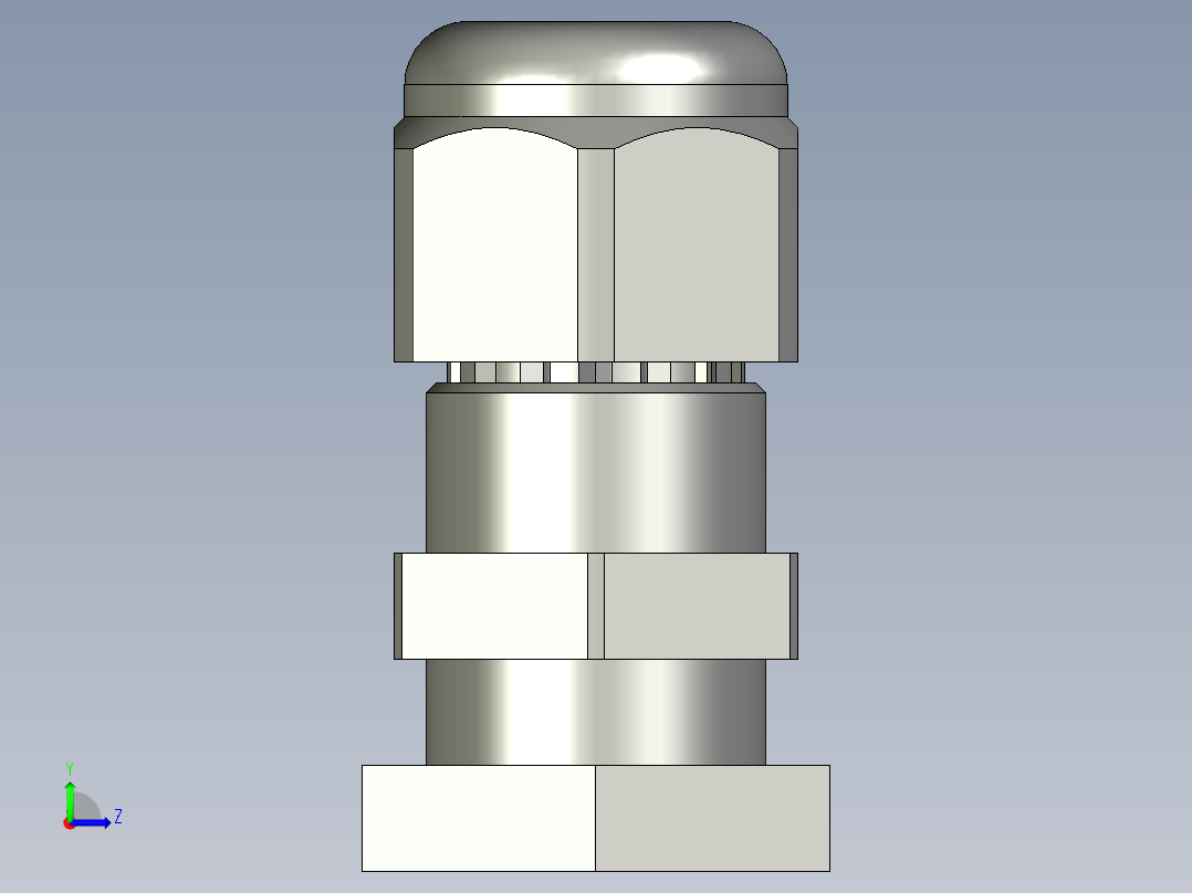 A0003348-电缆密封套 PG-09左视图