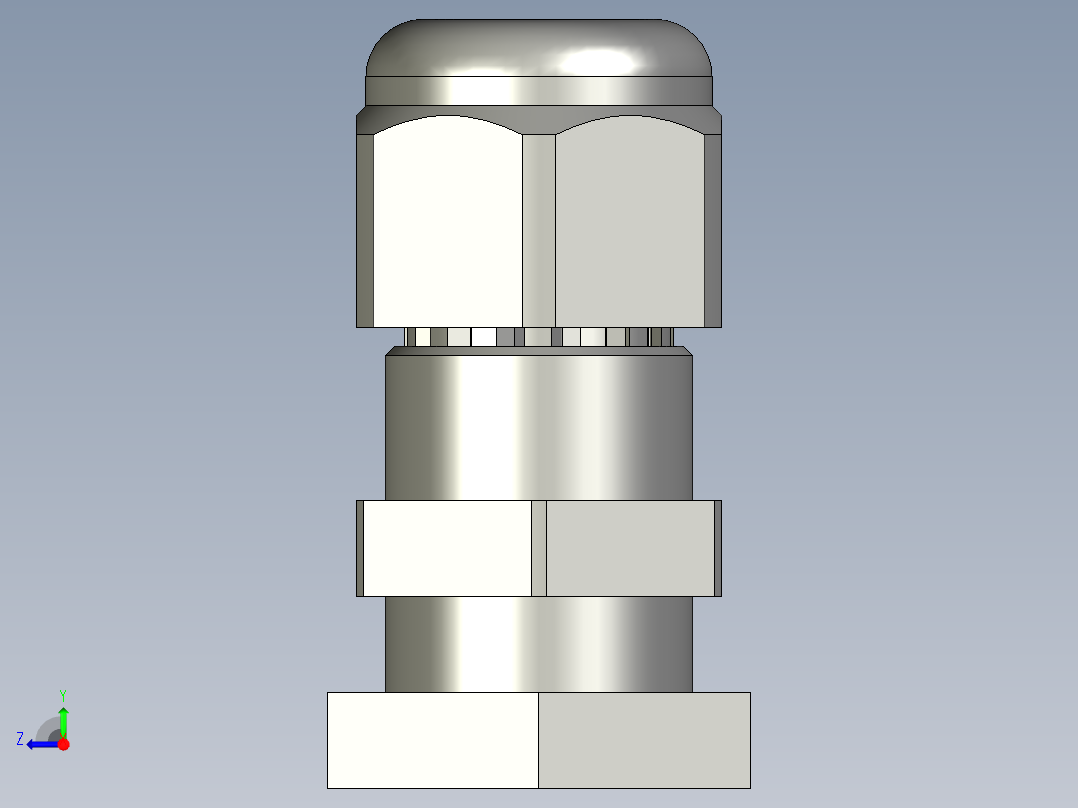 A0003348-电缆密封套 PG-09右视图
