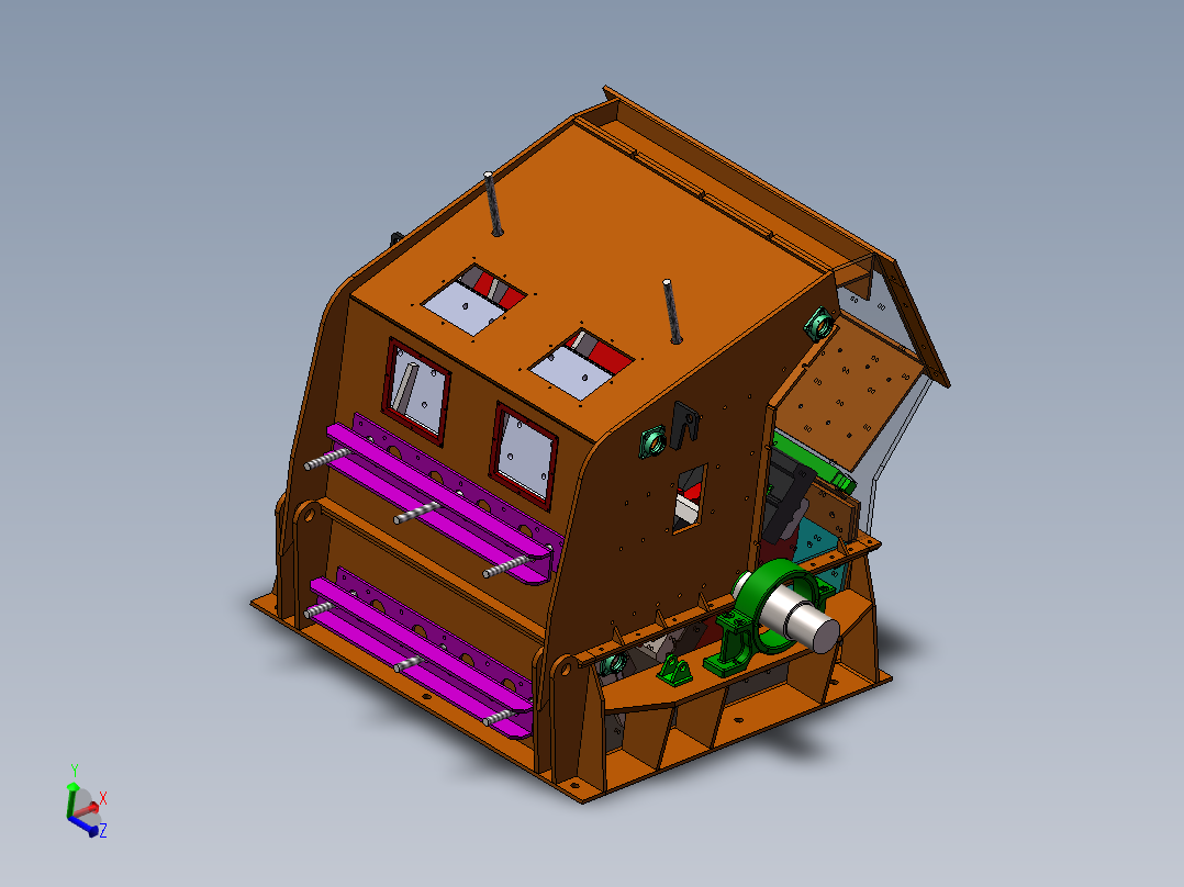 破碎机、反击式破碎机