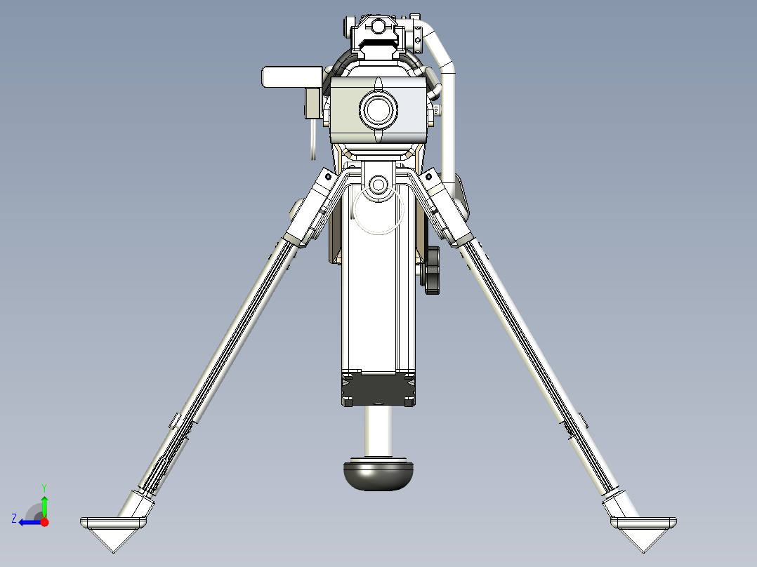 M107建模模型右视图