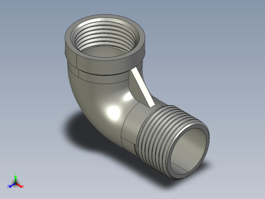 螺纹管弯头-等径内外丝 DN20
