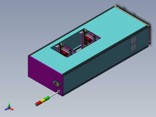 升降机丝杆输送带提升机3D图纸 solidworks设计正等轴测缩略图