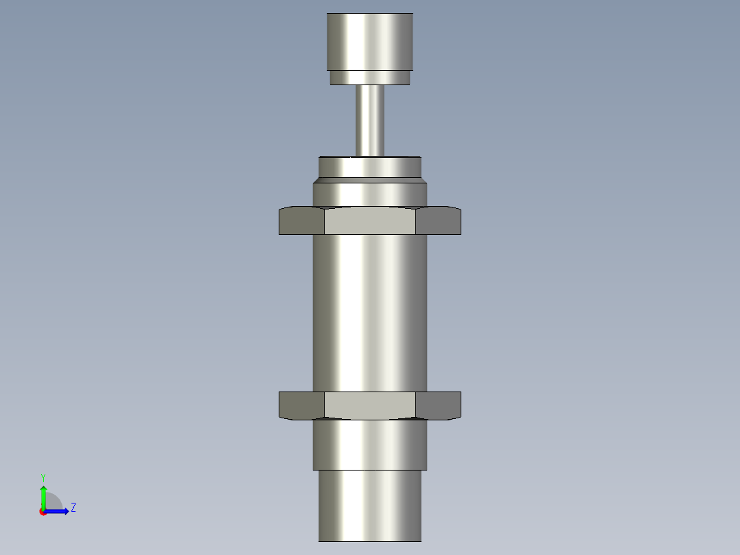 23LM001標準件-緩衝器-MAKC0805B左视图