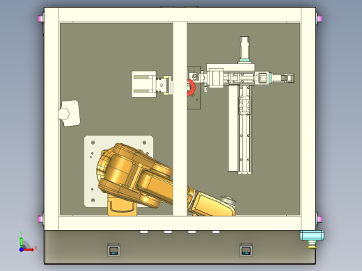 触摸板外观及尺寸检测机前视缩略图