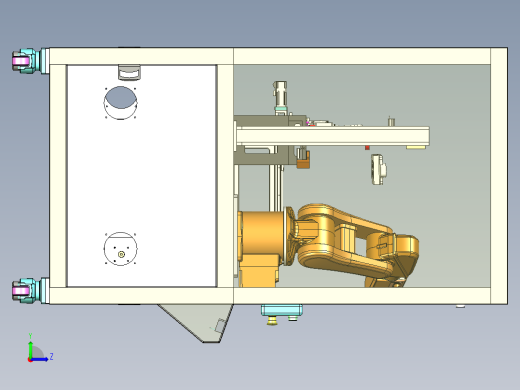 触摸板外观及尺寸检测机左视缩略图