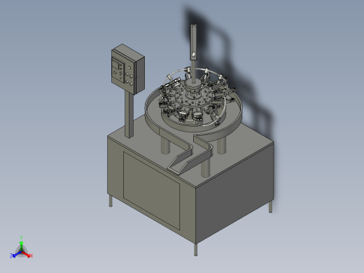 自动上料涂胶贴标设备