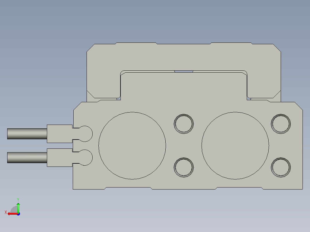MXQ16-20-M9PV气动滑台后视图