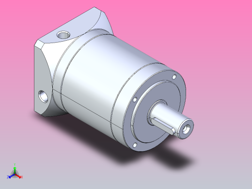 精密行星减速器60ZDWF二级外形图400T2