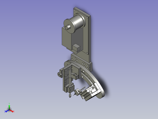 送锡丝轴正等轴测缩略图