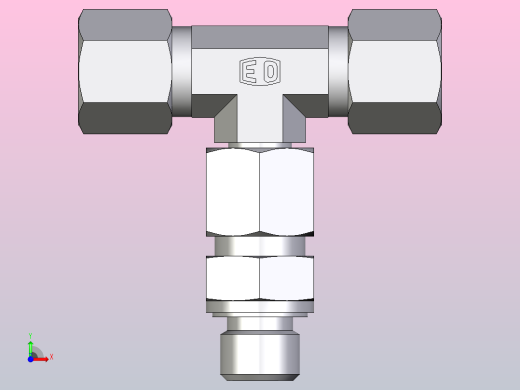 组装式可调旋转分支三通ET08SMEDCF前视缩略图