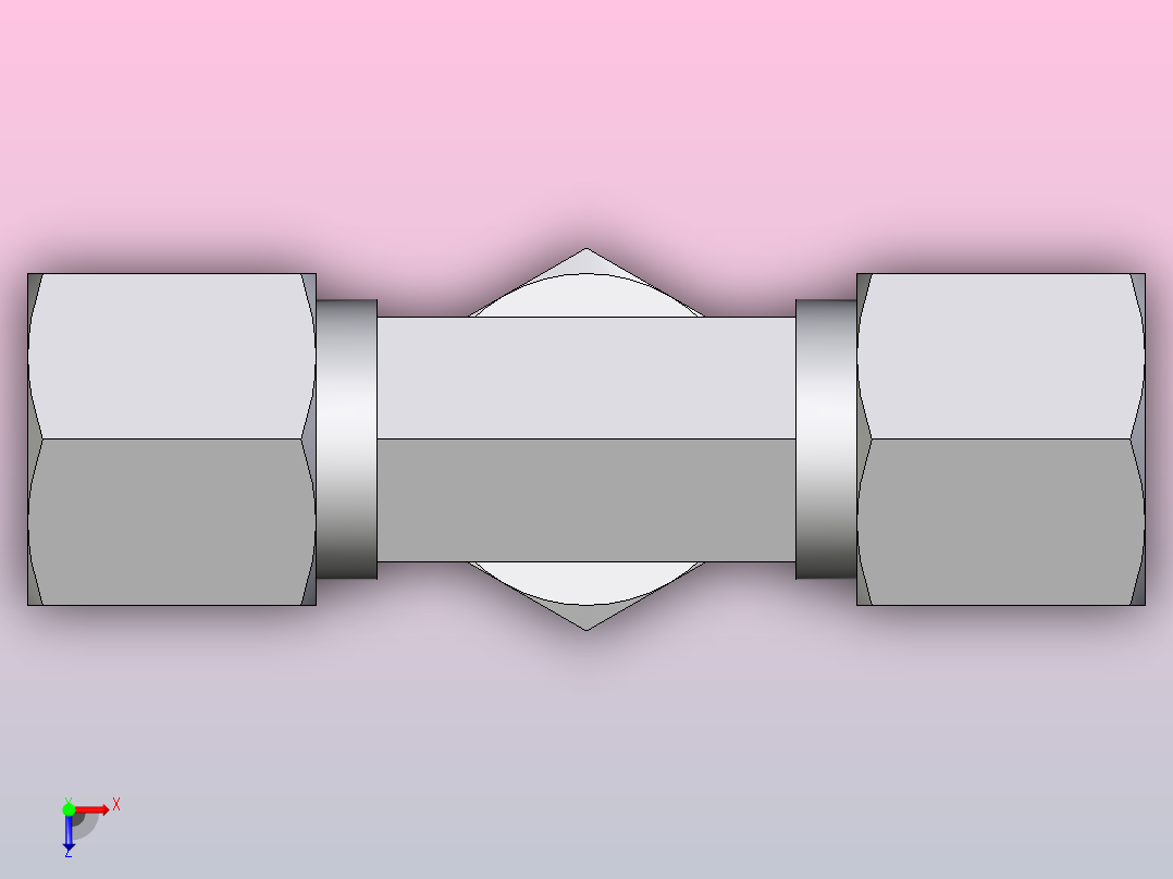 组装式可调旋转分支三通ET08SMEDCF俯视图