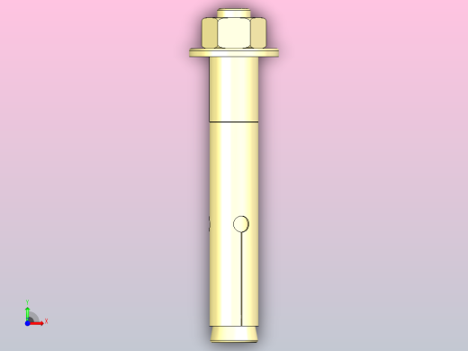 膨胀螺栓12 x 80mm毫米前视缩略图