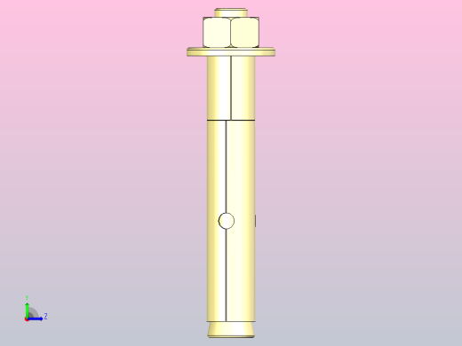 膨胀螺栓12 x 80mm毫米左视缩略图