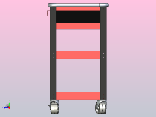 工具车模型右视缩略图