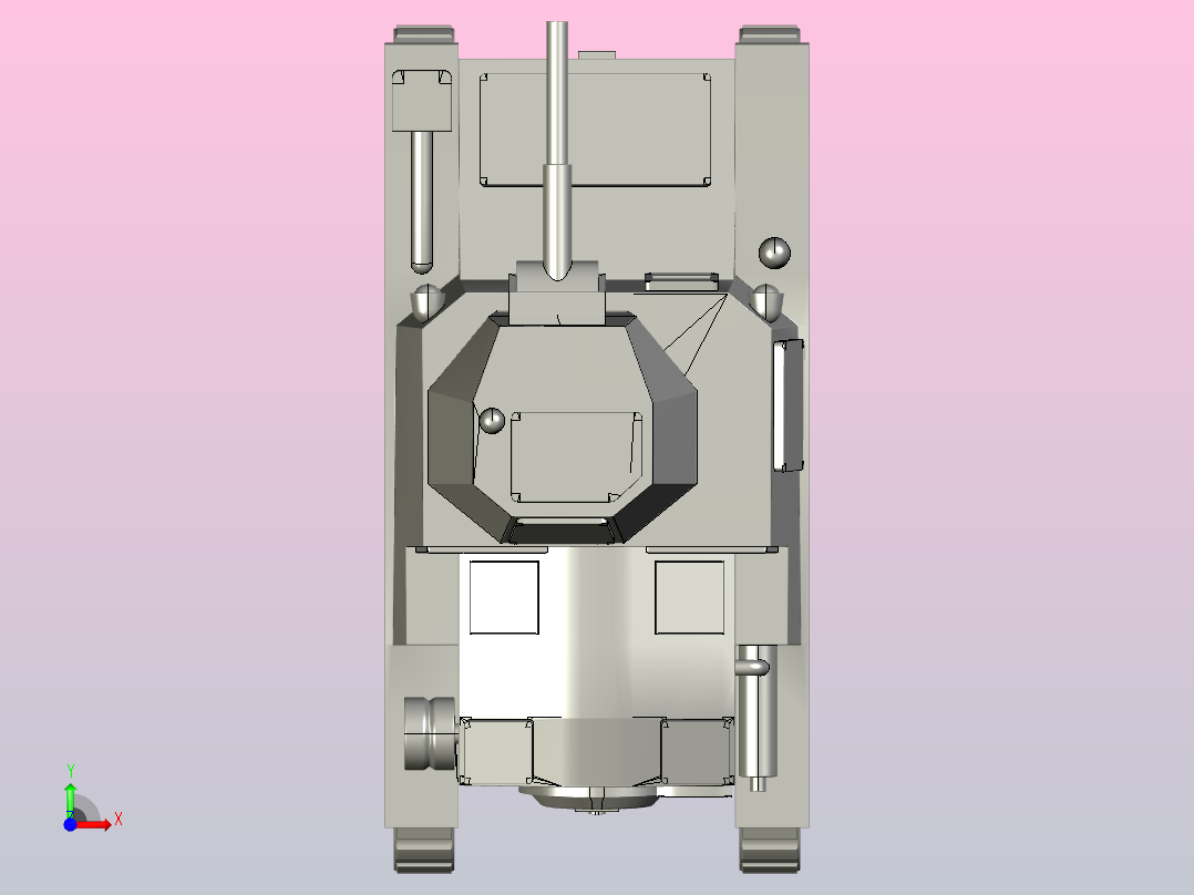 轻型坦克意大利V1前视图