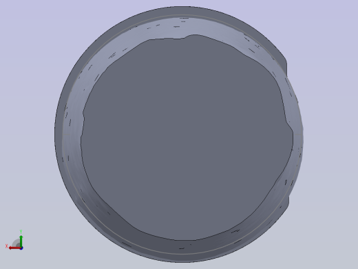 盖子是通过瓶子的3D扫描制作的后视缩略图