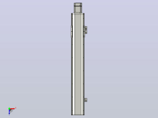 MT100BS半封闭丝杆滑台[MT100BS.L#.550.BC.P20.C3]俯视缩略图