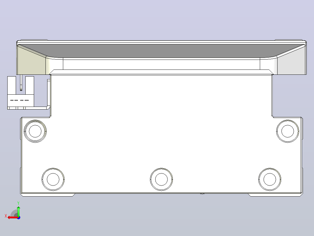 滚珠丝杠直线轴内置导轨TPA-GCR-150-2010C-L1200-M-M75-N3后视图